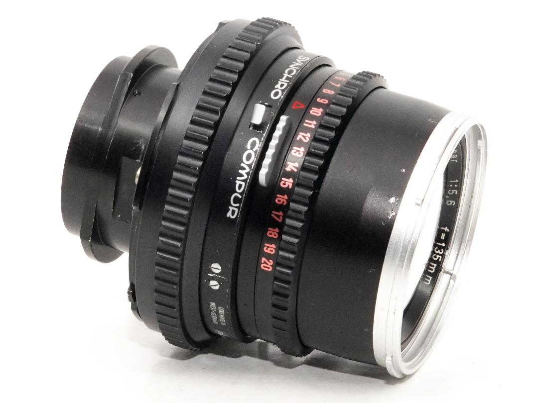 135/5.6 S-Planar (Cレンズ)  ハッセルブラッド Vシリーズ用  SYNCHRO COMPUR M.X.V.Shutter 付  オートベローズ付 の画像