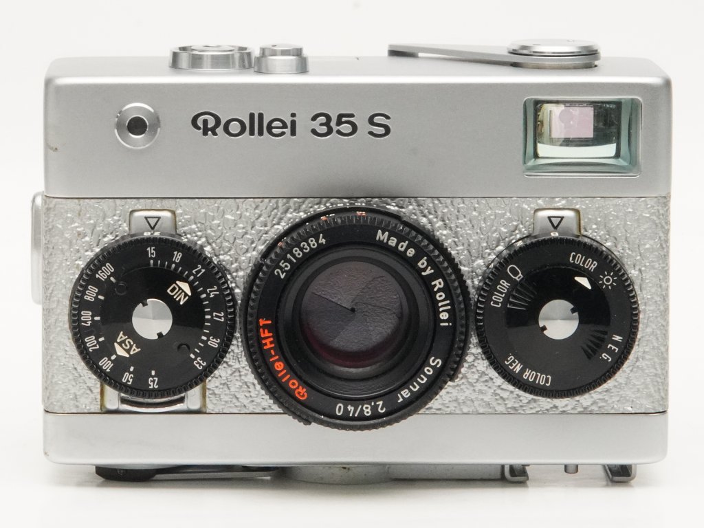 Rollei 35 S 40/2.8 Sonnar HFT マルティーコート(沈銅式) Cds.露出計内蔵 　の画像