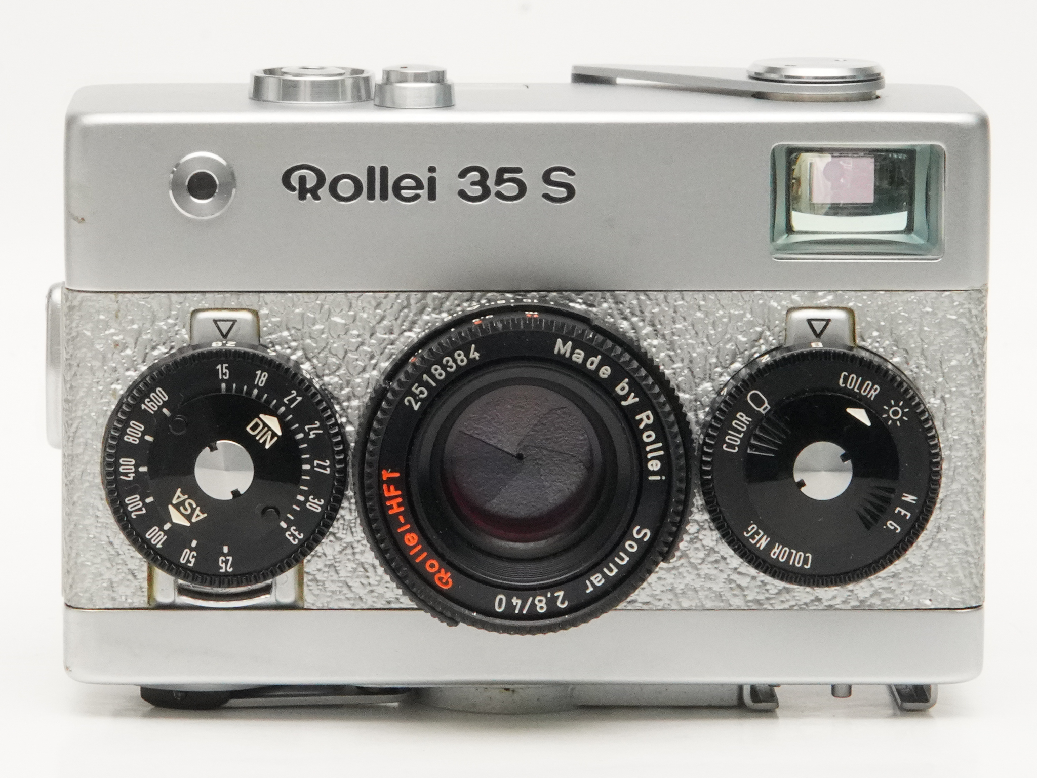 Rollei 35 S 40/2.8 Sonnar HFT マルティーコート(沈銅式) Cds.露出計内蔵 　の画像