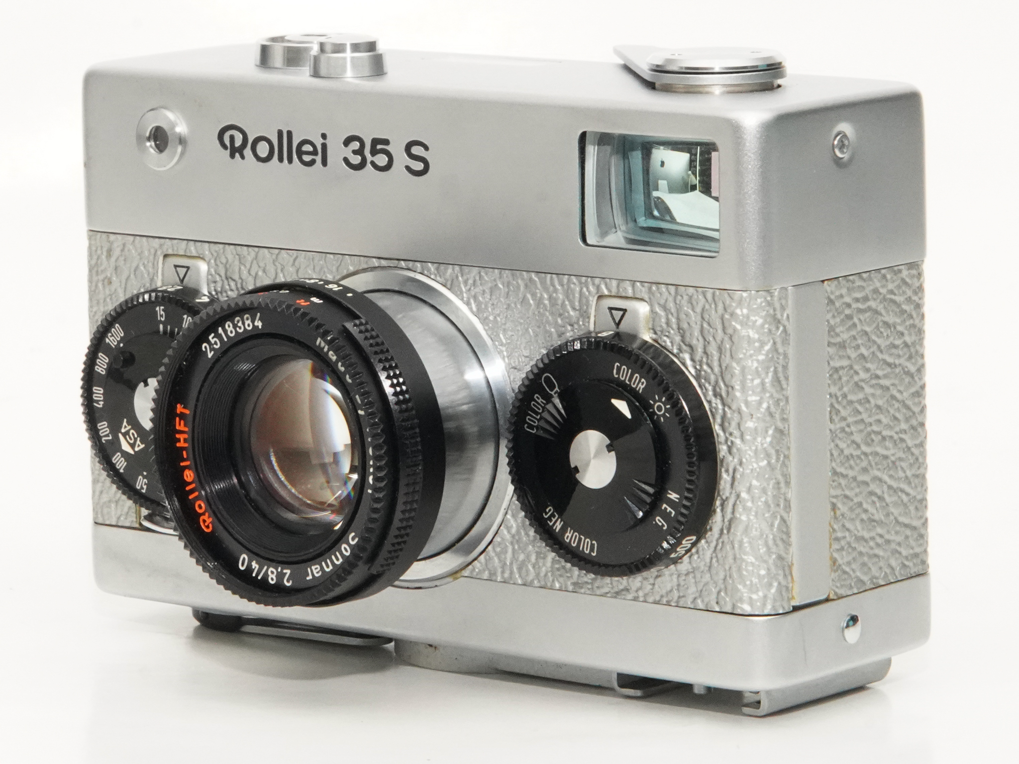Rollei 35 S 40/2.8 Sonnar HFT マルティーコート(沈銅式) Cds.露出計内蔵 　の画像