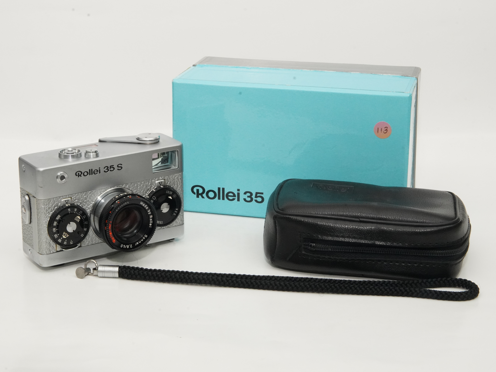 Rollei 35 S 40/2.8 Sonnar HFT マルティーコート(沈銅式) Cds.露出計内蔵 　の画像