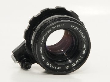 50/1.9 KERN-MACRO-SWITAR AR  (Switzerland)  SN.1114285  純正前後キャップ付 自動絞り、95%	の画像