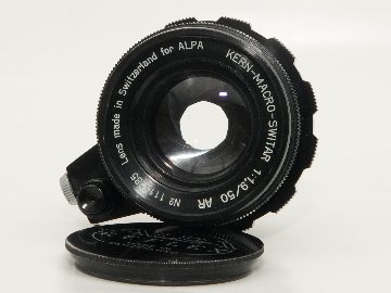 50/1.9 KERN-MACRO-SWITAR AR  (Switzerland)  SN.1114285  純正前後キャップ付 自動絞り、95%	の画像