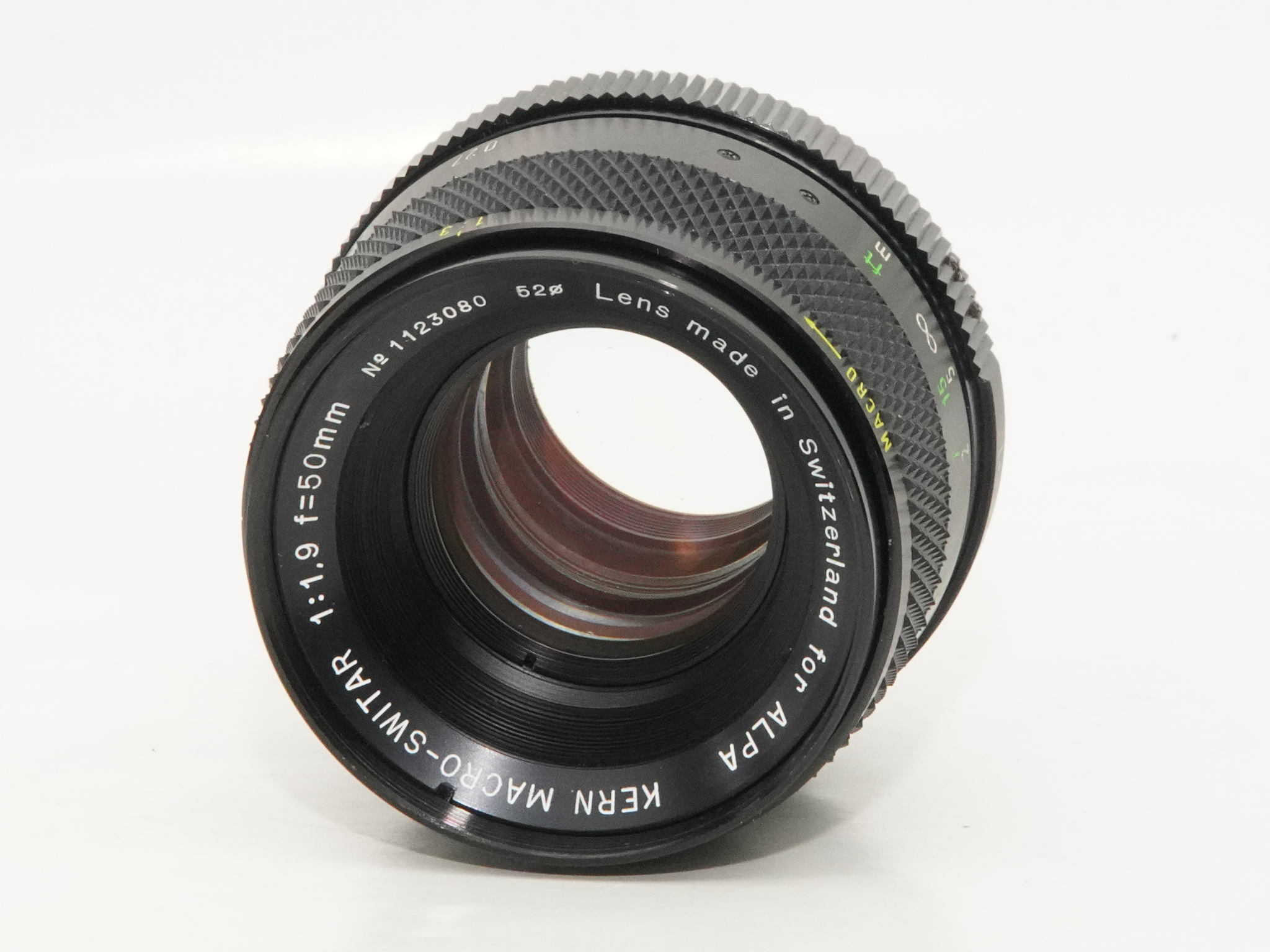 ALPA  2000Si  50/1.9 Macro SWITAR付 オリジナル前キャップ付の画像