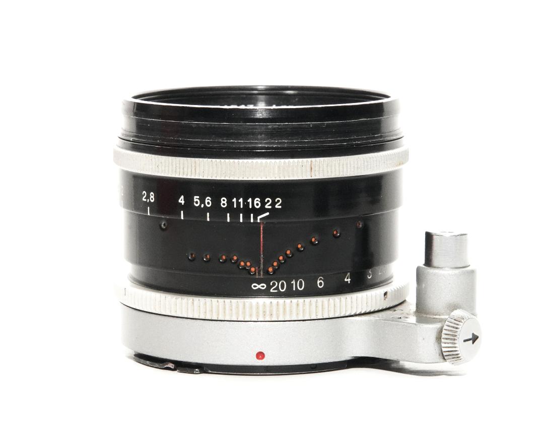 50/1.8 KERN-MACRO-SWITAR AR  (Switzerland)  SN.1031947  純正前後キャップ、フード、元箱付 自動絞り、95%	の画像
