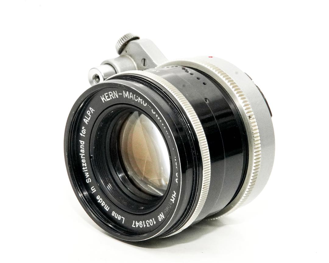 50/1.8 KERN-MACRO-SWITAR AR  (Switzerland)  SN.1031947  純正前後キャップ、フード、元箱付 自動絞り、95%	の画像