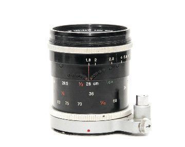 50/1.8 KERN-MACRO-SWITAR AR  (Switzerland)  SN.1031947  純正前後キャップ、フード、元箱付 自動絞り、95%	の画像