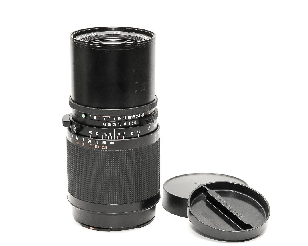 250/5.6 Sonnar T* (CFレンズ) ハッセルブラッド Vシリーズ用  前後キャップ付　 Pronter Shutter付の画像
