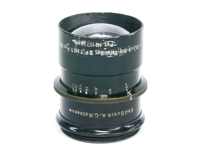 406/7.7 Busch-Bis-Telar (Emil Busch A.-G.Rathenow)  Barrel Lens　真円の丸々絞りの画像