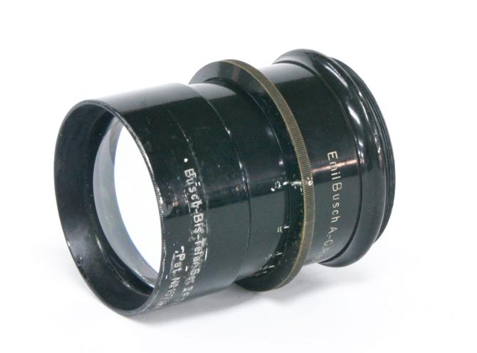 406/7.7 Busch-Bis-Telar (Emil Busch A.-G.Rathenow)  Barrel Lens　真円の丸々絞りの画像