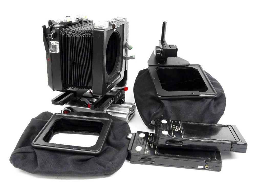 テクニカルカルダン  6×9   平行蛇腹、袋蛇腹、フード、リンホフフィルムホルダー セットの画像