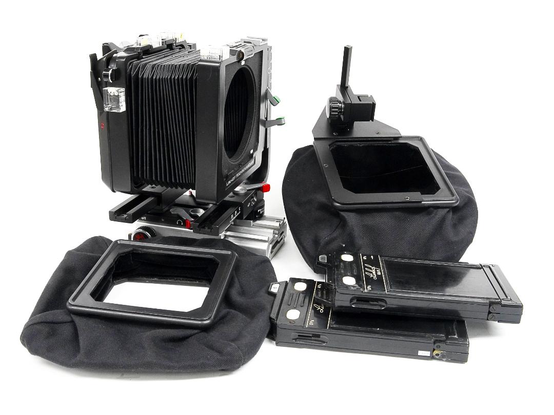 テクニカルカルダン  6×9   平行蛇腹、袋蛇腹、フード、リンホフフィルムホルダー セットの画像