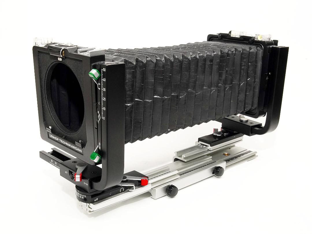 テクニカルカルダン  6×9   平行蛇腹、袋蛇腹、フード、リンホフフィルムホルダー セットの画像