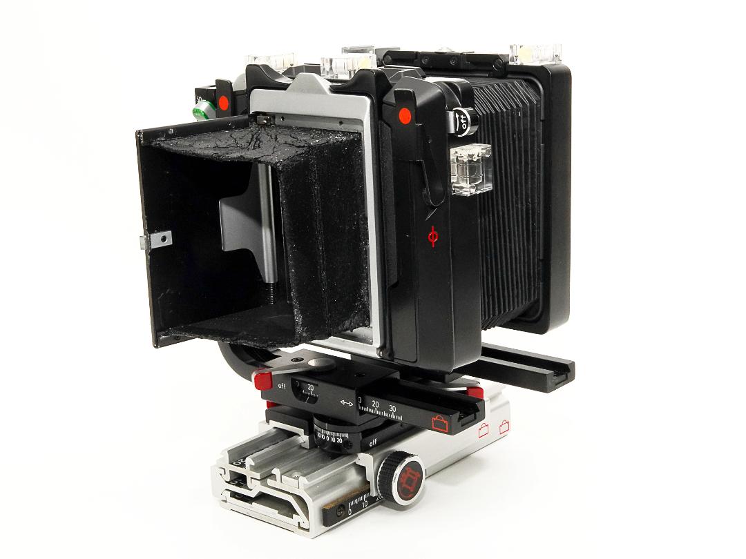 テクニカルカルダン  6×9   平行蛇腹、袋蛇腹、フード、リンホフフィルムホルダー セットの画像