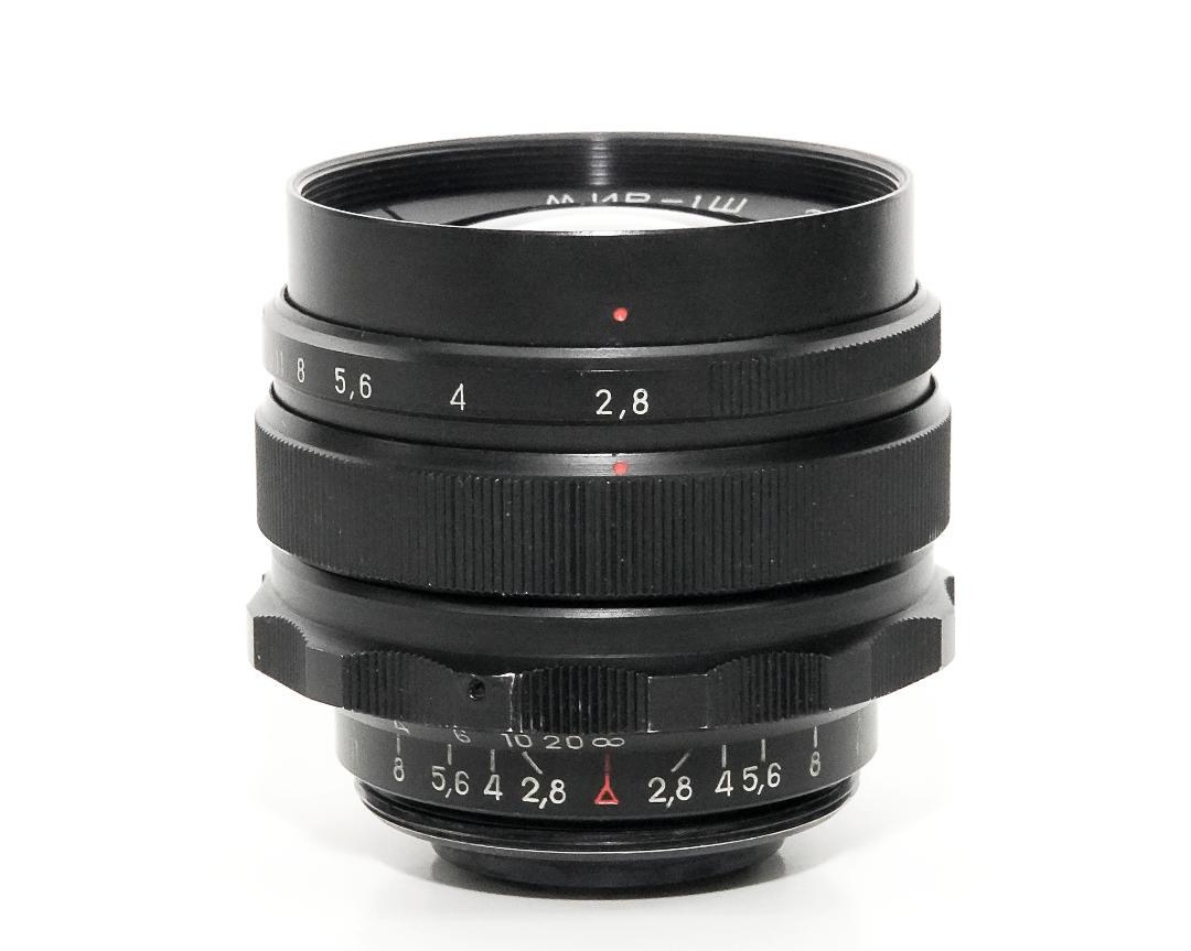 37/2.8 MIR-1B (МИР-1W)  フレクトゴンのコピー ロシアレンズ 暖色系コーティング の画像