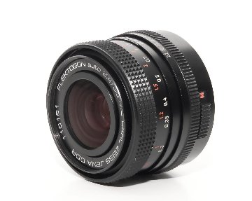 35/2.4 Flektogon MC (aus JENA DDR) M42マウント  手動絞り&自動絞り切り替えレバー有り 前後キヤップ付 L#SN110161の画像