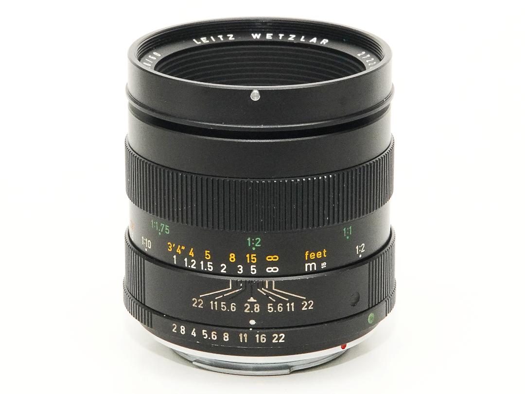 60/2.8 Macro-ELMARIT-R ライカ R 用 　(Germany) L#2722634 接写リング付 前後キャップ付 の画像