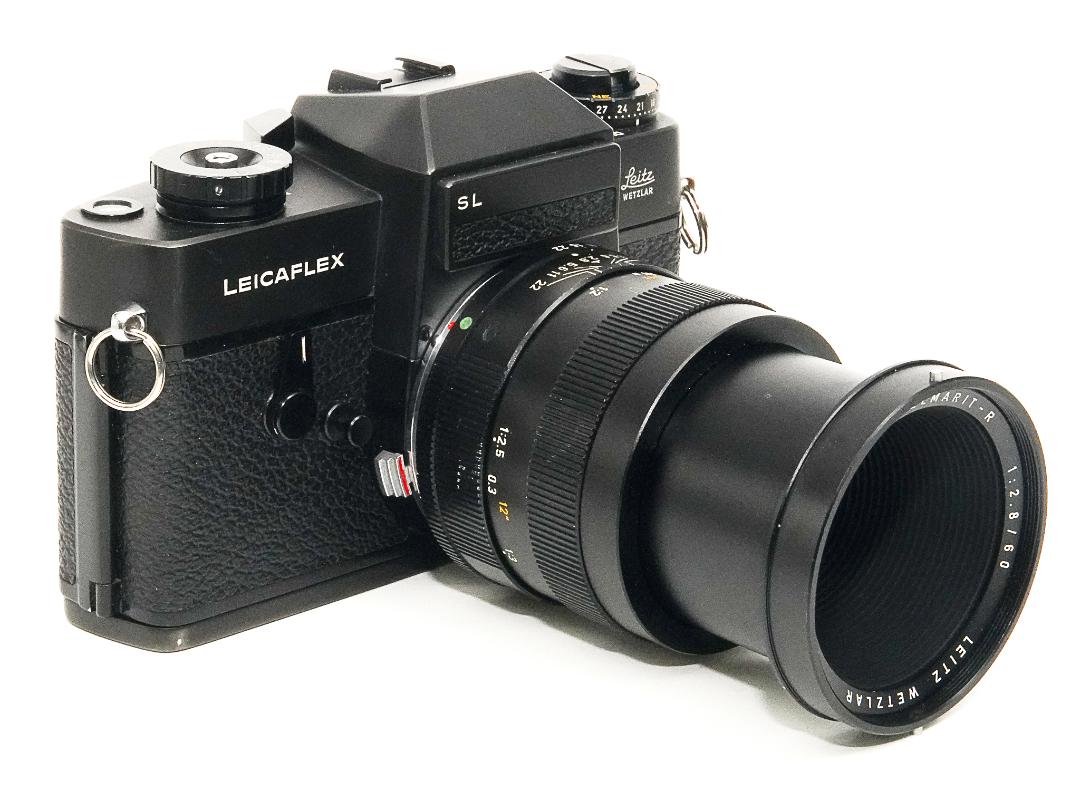 60/2.8 Macro-ELMARIT-R ライカ R 用 　(Germany) L#2722634 接写リング付 前後キャップ付 の画像