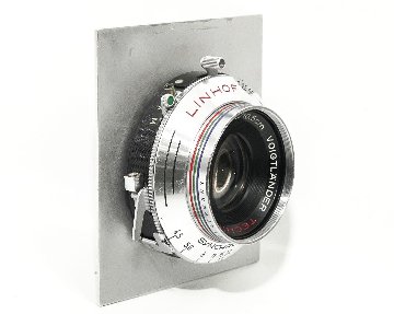 105/4.5 APO-LANTHAR (Linhofネーム入り) VOIGTLANTHAR Germany 6×9 3型4型共通ボード付きの画像