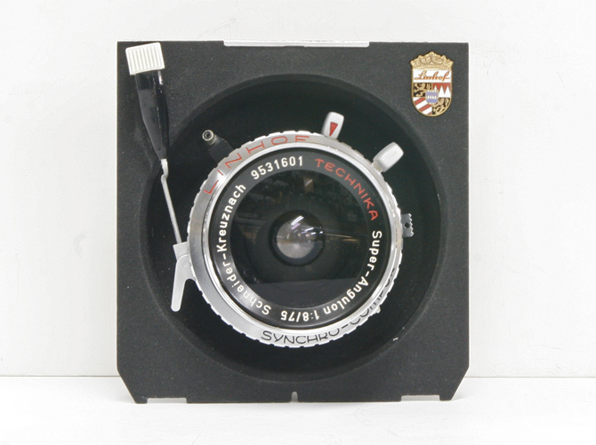 75/8 Super-Angulon (Schneider) シンクロコンパー0番MXVシャッターの画像