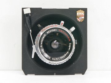 75/8 Super-Angulon (Schneider) シンクロコンパー0番MXVシャッターの画像