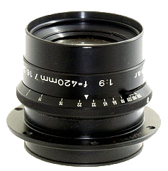 420/9 APO-RONAR (Rodenstock) Barrel Lens 　新品同様の画像