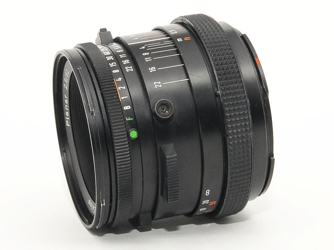Hasselblad 503CX ☆80/2.8 Planar T* (CFレンズ) A-12マガジン 疑似アキュートマット焦点板  ラピットクランク ネックストラップ  日本語使用説明書付　95% の画像