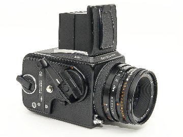 Hasselblad 503CX ☆80/2.8 Planar T* (CFレンズ) A-12マガジン 疑似アキュートマット焦点板  ラピットクランク ネックストラップ  日本語使用説明書付　95% の画像