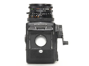 Hasselblad 503CX ☆80/2.8 Planar T* (CFレンズ) A-12マガジン 疑似アキュートマット焦点板  ラピットクランク ネックストラップ  日本語使用説明書付　95% の画像