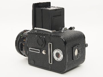 Hasselblad 503CX ☆80/2.8 Planar T* (CFレンズ) A-12マガジン 疑似アキュートマット焦点板  ラピットクランク ネックストラップ  日本語使用説明書付　95% の画像