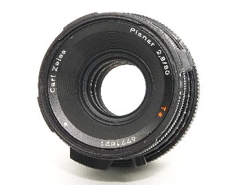 Hasselblad 503CX 80/2.8 Planar T* (CFレンズ) A-12マガジン 焦点板 ラピットクランク ネックストラップ  日本語使用説明書付　93% 超美品の画像