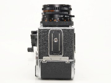 Hasselblad 503CX 80/2.8 Planar T* (CFレンズ) A-12マガジン 焦点板 ラピットクランク ネックストラップ  日本語使用説明書付　93% 超美品の画像