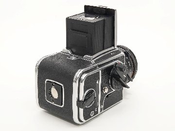 Hasselblad 503CX 80/2.8 Planar T* (CFレンズ) A-12マガジン 焦点板 ラピットクランク ネックストラップ  日本語使用説明書付　93% 超美品の画像