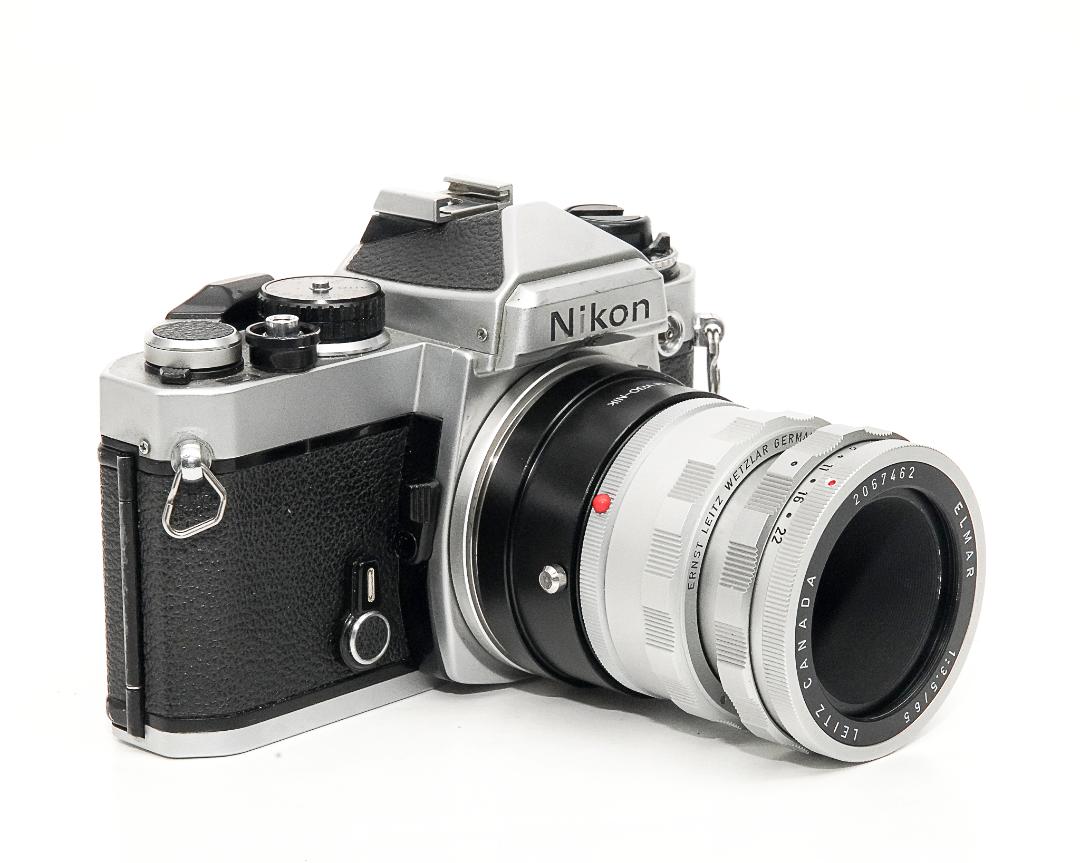 LV-Nikon (ライカ ビゾのレンズを→Nikon一眼レフヘ)  接点 付 （AF不可）の画像