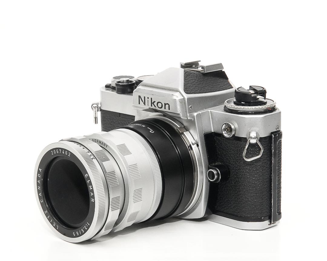 LV-Nikon (ライカ ビゾのレンズを→Nikon一眼レフヘ)  接点 付 （AF不可）の画像