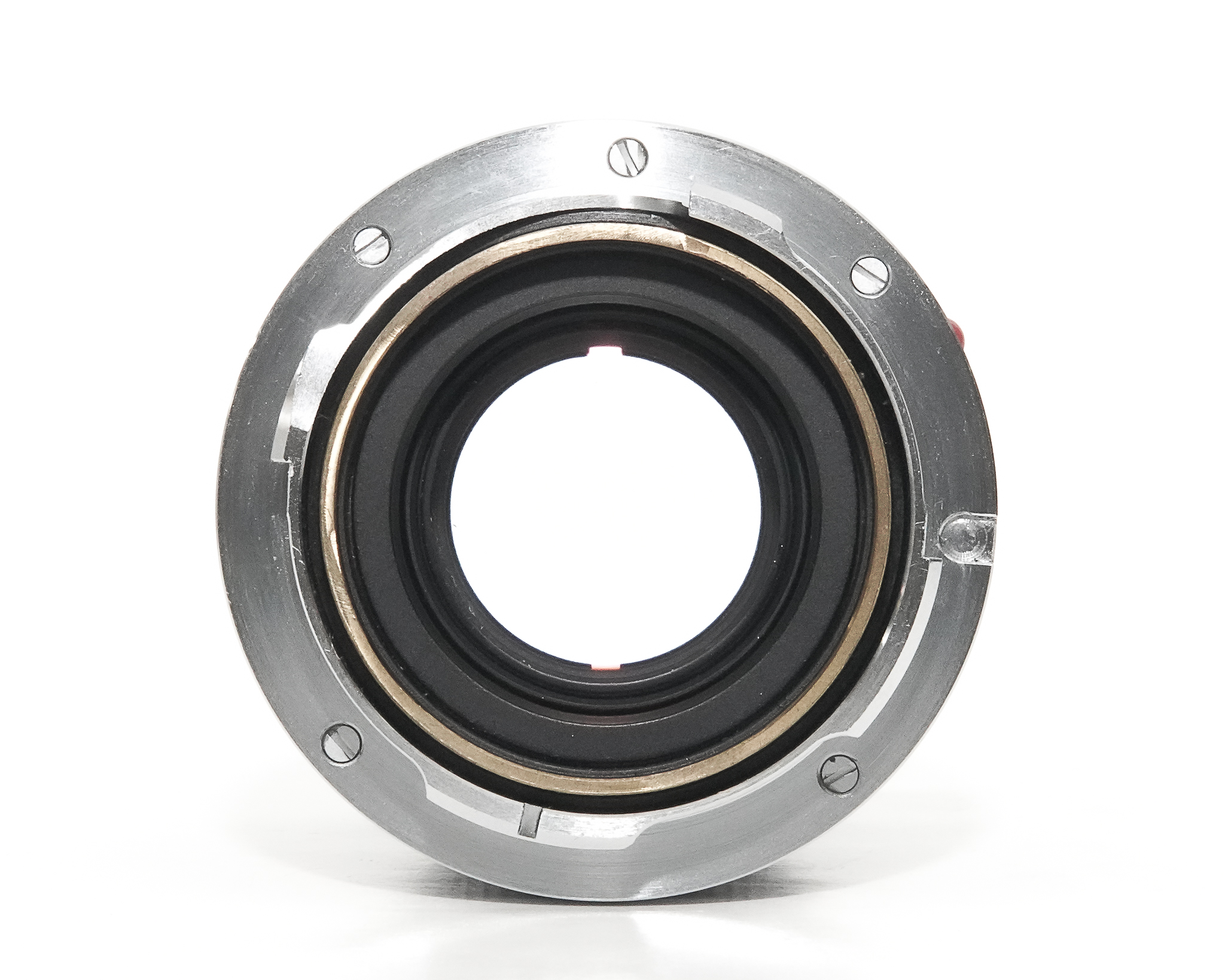 50/2 Summicron L#2454003 (made in Germany) ライカＭ用  後キャップ付  Pケース付 メタルレンズフード付　フードキヤップ付　　 距離計連動の画像