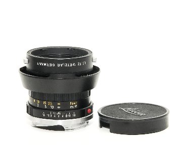 50/2 Summicron L#2454003 (made in Germany) ライカＭ用  後キャップ付  Pケース付 メタルレンズフード付　フードキヤップ付　　 距離計連動の画像