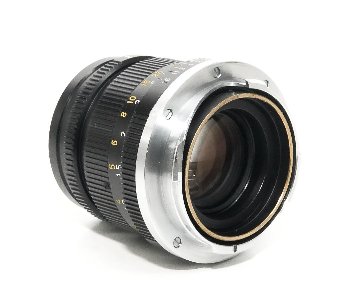 50/2 Summicron L#2454003 (made in Germany) ライカＭ用  後キャップ付  Pケース付 メタルレンズフード付　フードキヤップ付　　 距離計連動の画像