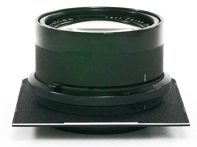 450/9 Apo-Tessar (Carl Zeiss Jena) 真円絞り、Barrel Lens、 リンホフテヒニカ4×5in ボード付 の画像