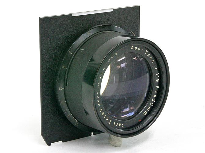450/9 Apo-Tessar (Carl Zeiss Jena) 真円絞り、Barrel Lens、 リンホフテヒニカ4×5in ボード付 の画像