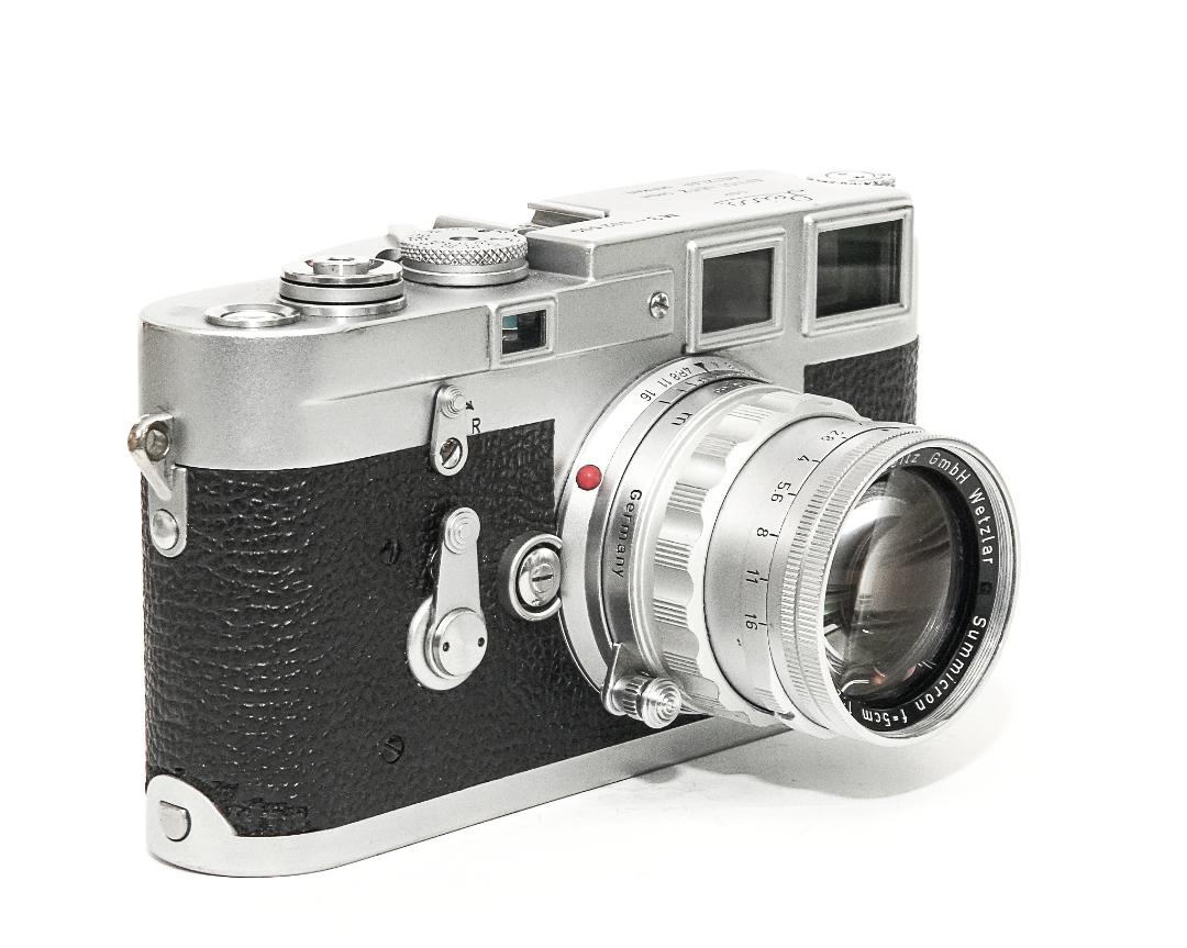 50/2 Summicron  SN.1400699   (Made in Germany) ライカＭ用    距離計連動 255g　第1世代（初代）1956年製, 1/152本の画像