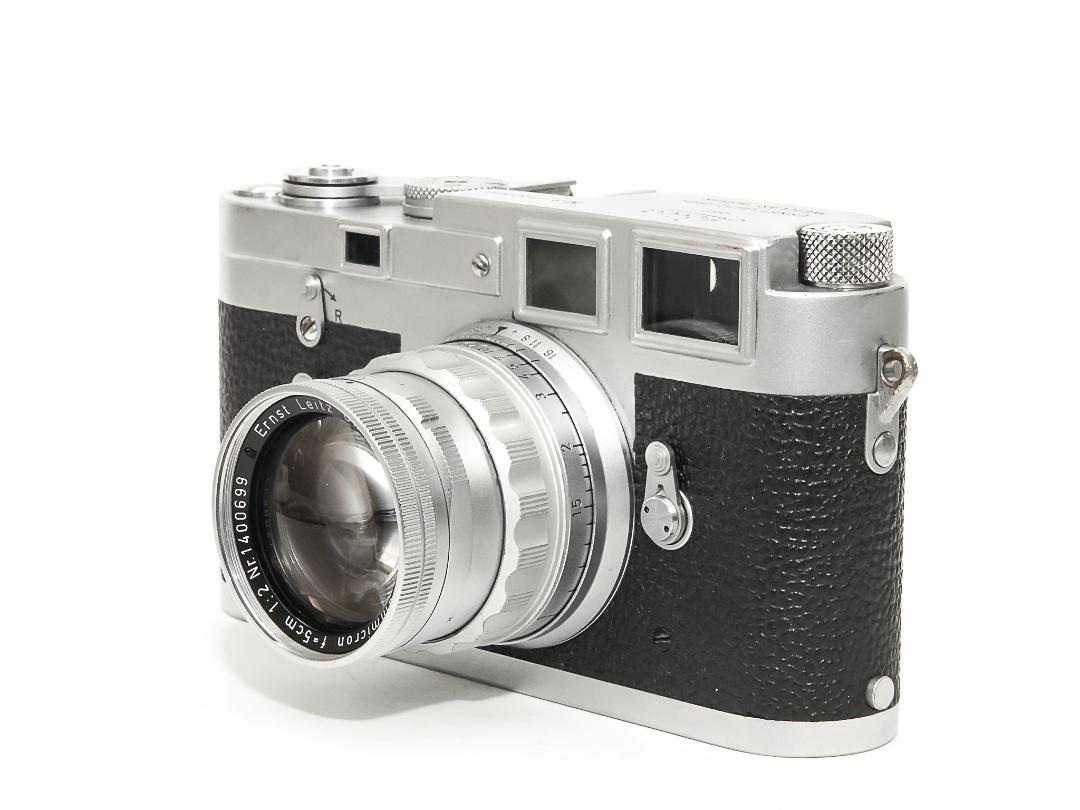 50/2 Summicron  SN.1400699   (Made in Germany) ライカＭ用    距離計連動 255g　第1世代（初代）1956年製, 1/152本の画像
