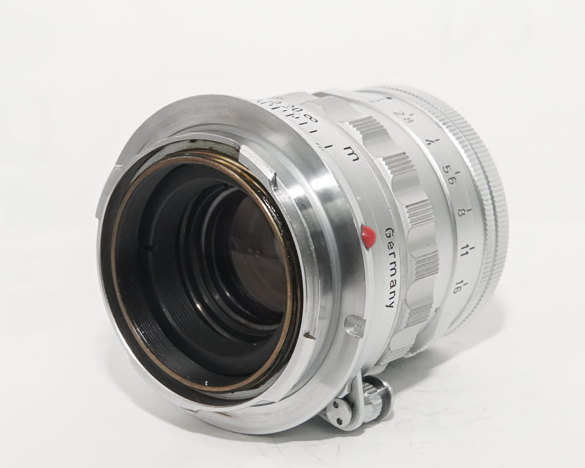 50/2 Summicron  SN.1400699   (Made in Germany) ライカＭ用    距離計連動 255g　第1世代（初代）1956年製, 1/152本の画像