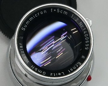 50/2 Summicron  SN.1400699   (Made in Germany) ライカＭ用    距離計連動 255g　第1世代（初代）1956年製, 1/152本の画像