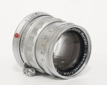 50/2 Summicron  SN.1400699   (Made in Germany) ライカＭ用    距離計連動 255g　第1世代（初代）1956年製, 1/152本の画像