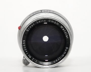 50/2 Summicron  SN.1400699   (Made in Germany) ライカＭ用    距離計連動 255g　第1世代（初代）1956年製, 1/152本の画像