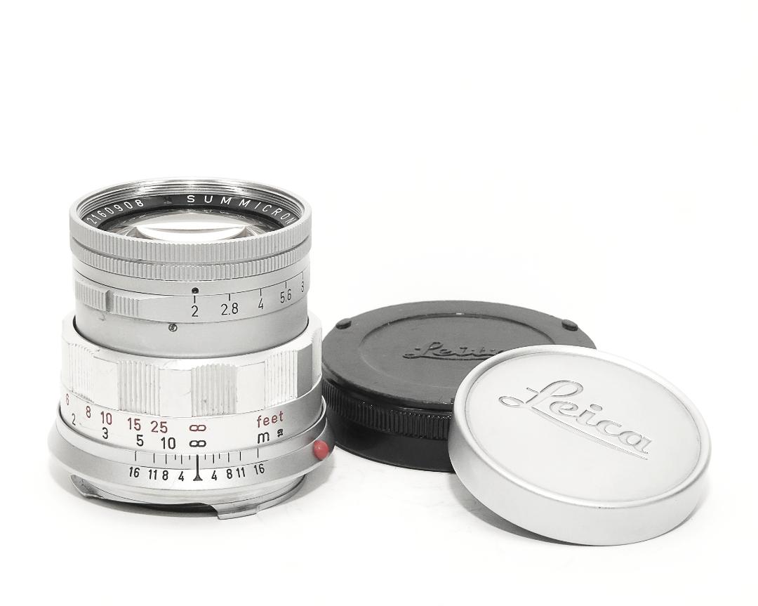 50/2 Summicron  SN.2160908  (Made in Germany) ライカＭ用    距離計連動　第1世代  後期型（最終盤）1966年製の画像