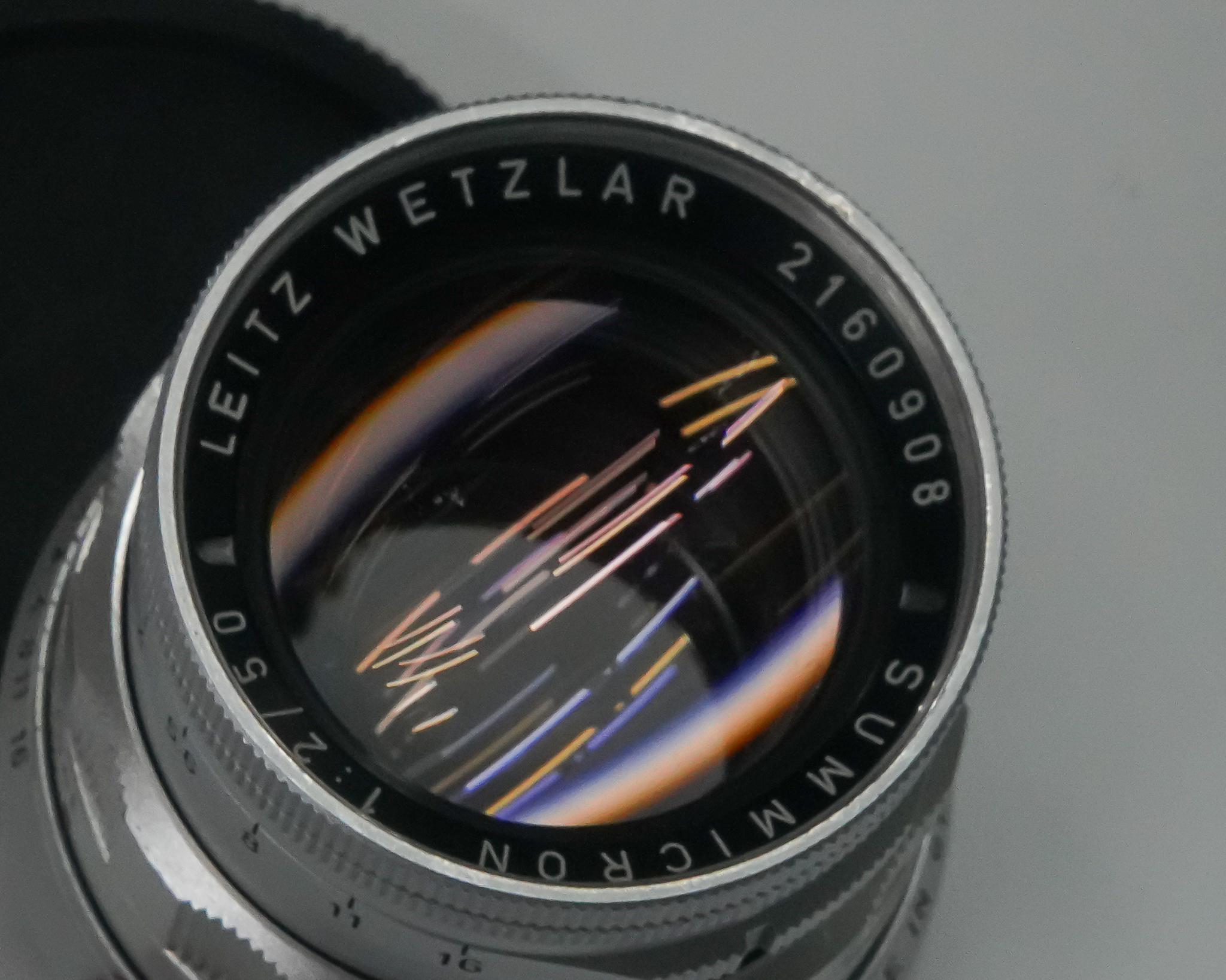 50/2 Summicron  SN.2160908  (Made in Germany) ライカＭ用    距離計連動　第1世代  後期型（最終盤）1966年製の画像