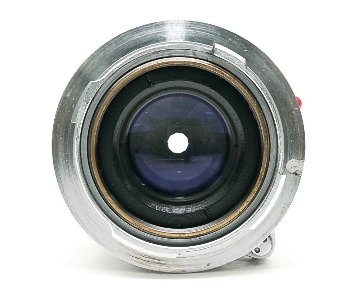 50/2 Summicron L#1545755  固定鏡胴の前期型 (Made in Germany) ライカＭ用  専用メタルフード付 (12585)  距離計連動 283gの画像