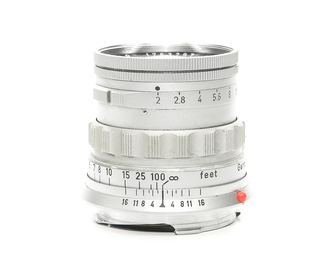 50/2 Summicron  SN.1763297   (Made in Germany) ライカＭ用    距離計連動 252gの画像